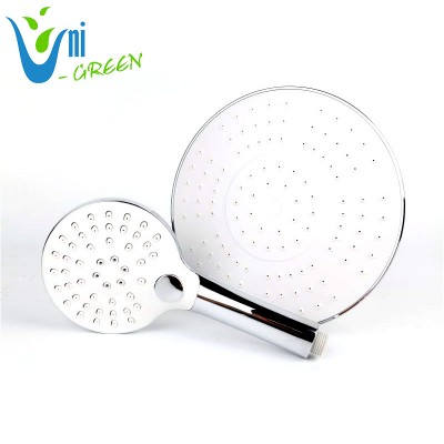 9 Inch High Pressure Flow Rain Fixed Luxury Big Size Rainfall Shower Head And Hand Shower For Bath Shower Spa